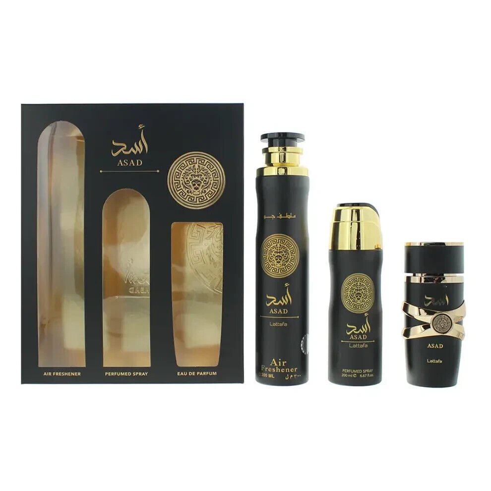 Lattafa Asad Giftset Eau de Parfum 100ml - Ezone Distribution