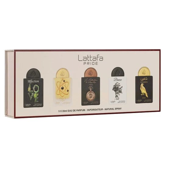 Lattafa Pride Eau de Parfum Gift Set Collection No.1 5x20ml - Ezone Distribution