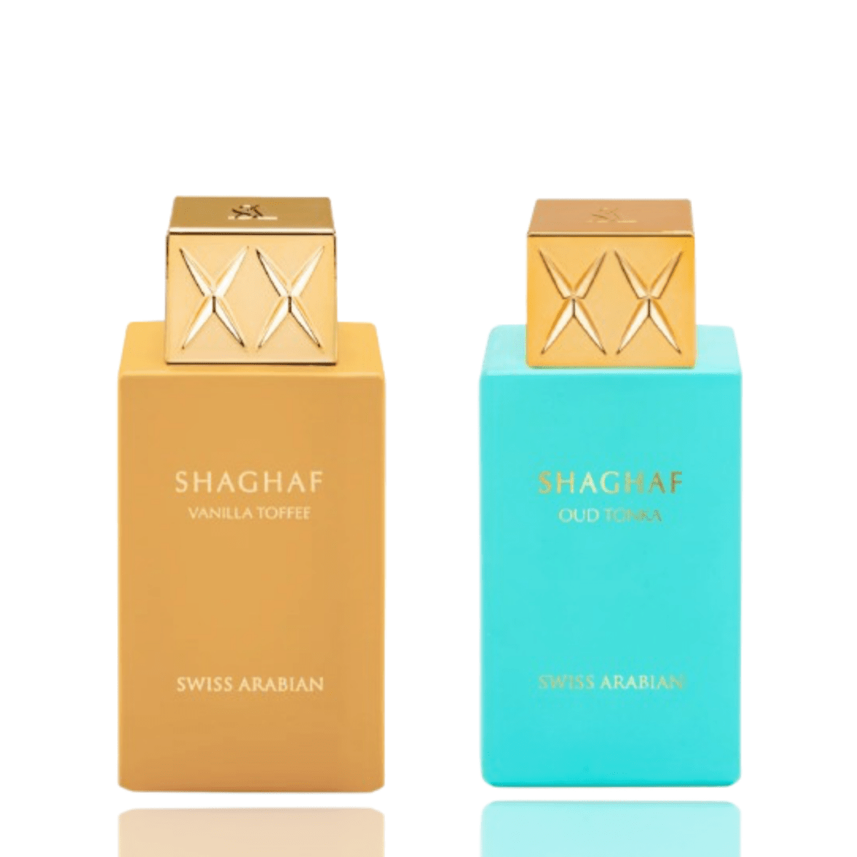 Shaghaf Vanilla Toffee & Shaghaf Oud Tonka Bundle By Swiss Arabian - Ezone Distribution