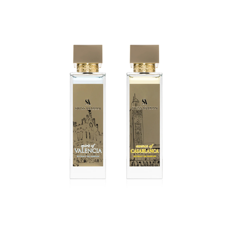 Swiss Arabian Essence of Casablanca & Spirit of Valencia 100ml Bundle