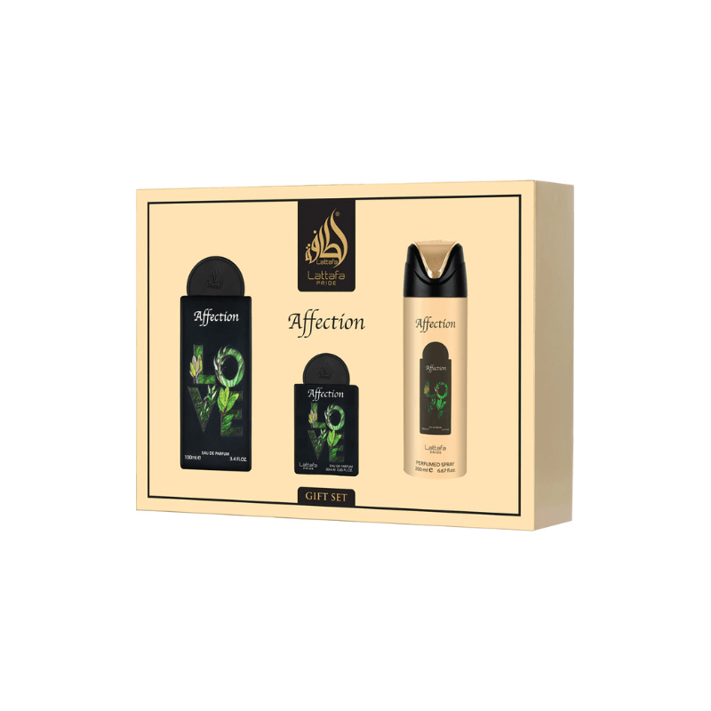 Lattafa Affection Gift Set 3 Piece - Ezone Distribution