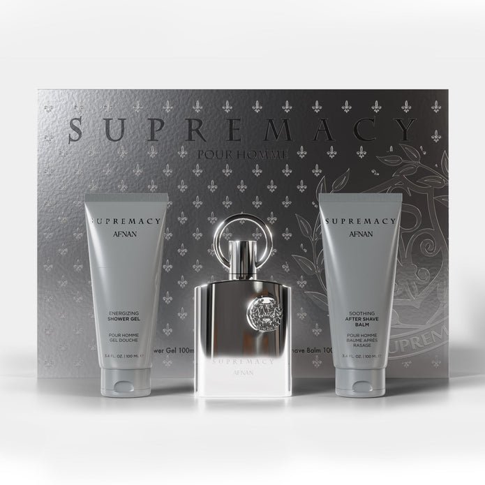 Afnan Supremacy Silver Giftset 100ml EDP - Ezone Distribution