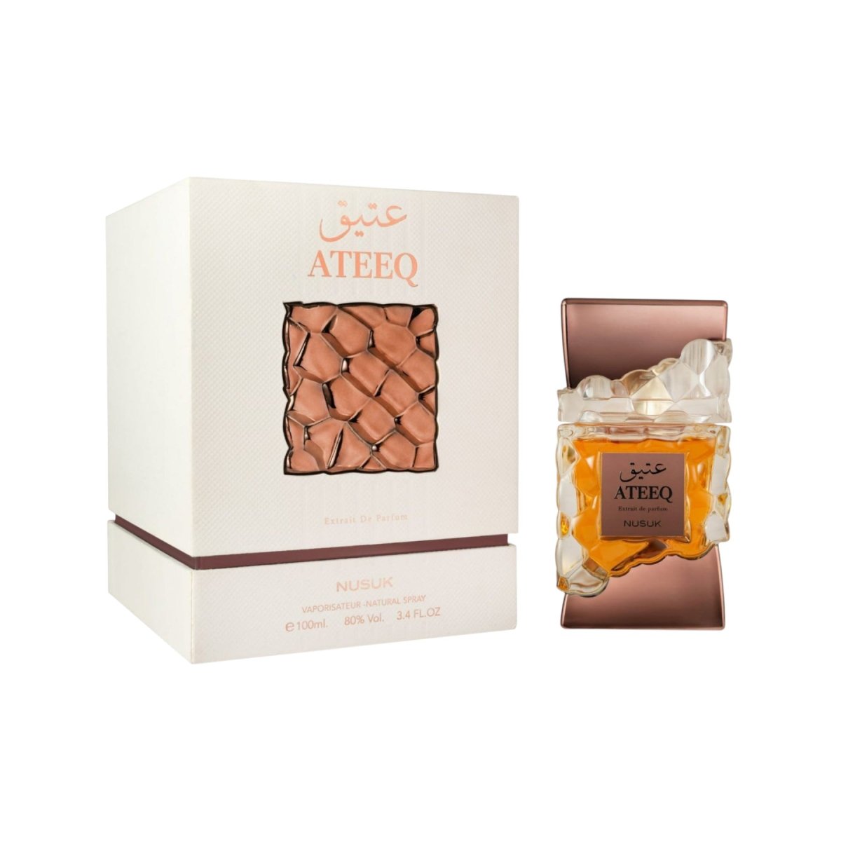 Ateeq Extrait de Parfum 100ml By Nusuk - Ezone Distribution