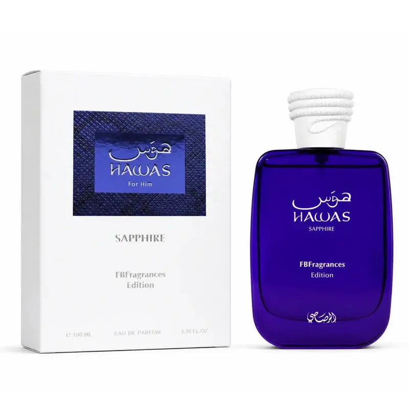 Rasasi Hawas Sapphire 100ml Eau De Parfum FB Fragrances Edition