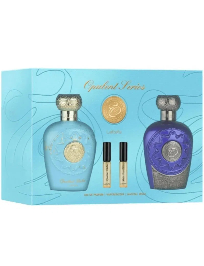 Lattafa Opulent Dubai & Blue Oud Elixir Eau De Parfum 100 Ml