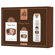 Lattafa Pride Vintage Radio Giftset Eau De Parfum