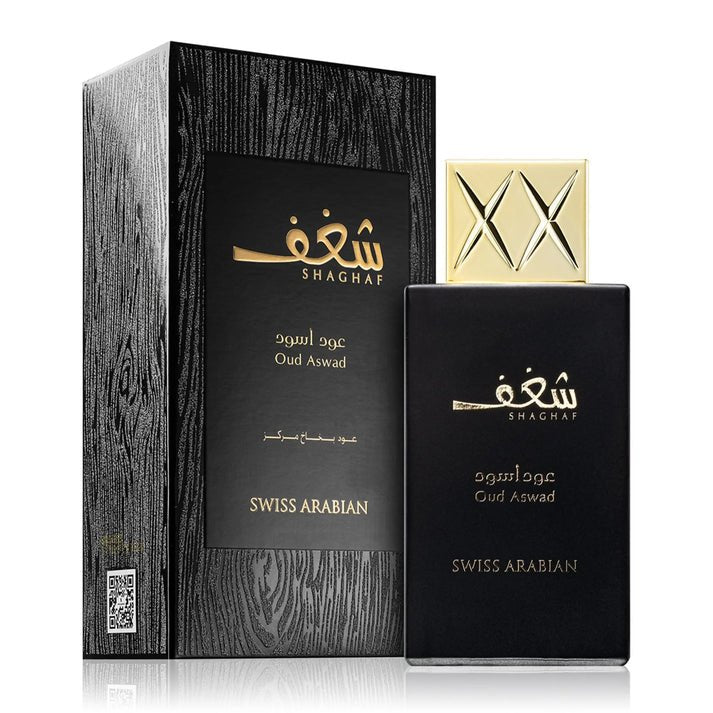 Shaghaf Oud Aswad Perfume 75ml EDP By Swiss Arabian - Ezone Distribution