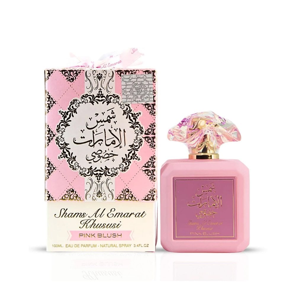 Ard Al Zaafaran Shams Al Emarat Khususi Pink Blush Eau De Parfum 100ml - Ezone Distribution