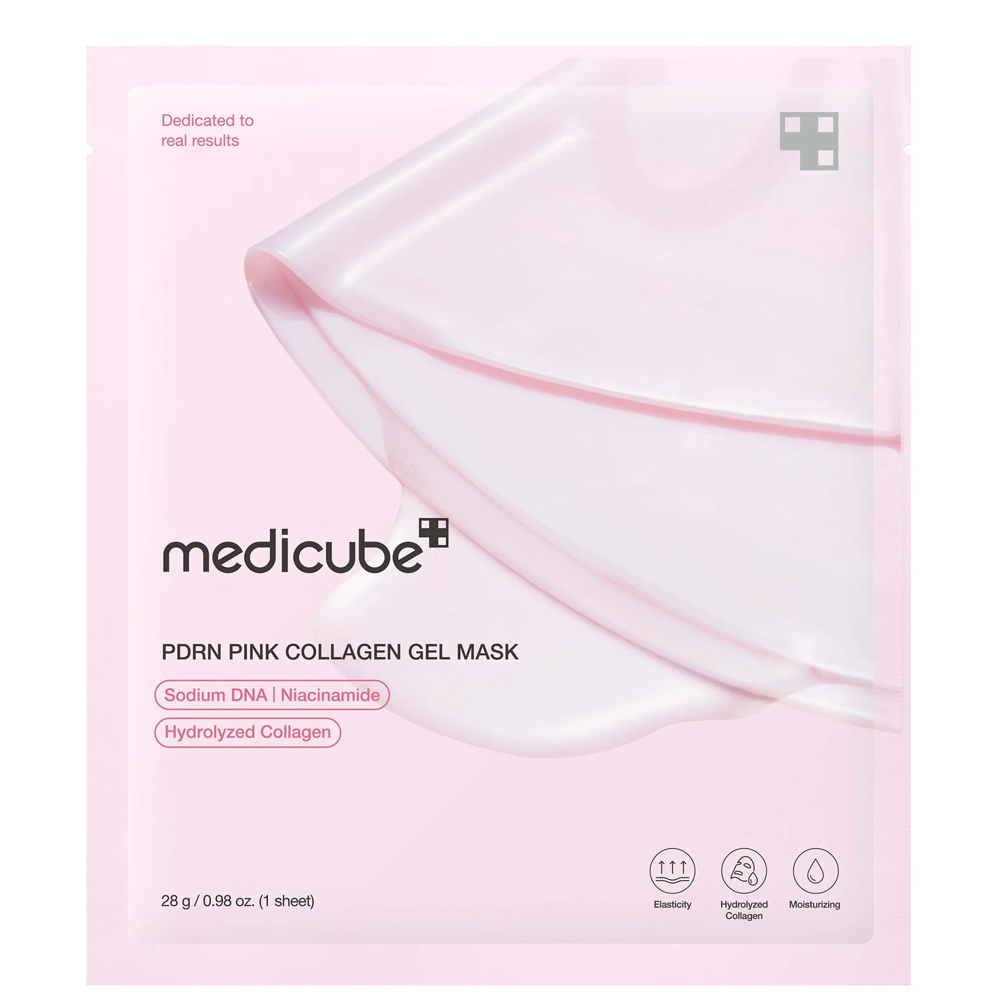 Medicube PDRN Pink Collagen Gel Mask 4 Pack